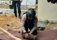 Sempat Geger! Warga Banjarbaru Temukan Benda Diduga Proyektil, Ternyata Hanya Potongan Besi