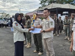 7 Pegawai Pemkab Balangan Raih Penghargaan Karena Rajin Apel Pagi