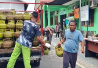 200 Tabung Elpiji 3 Kilogram di Operasi Pasar di Sungai Bilu Ludes