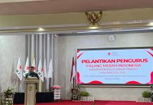 PMI HST Resmi Dilantik, Bupati : Lebih Aktif Dalam Kemanusiaan