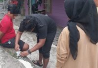 Kurir Sabu Diringkus Satresnarkoba Polres Balangan di Desa Telaga Purun