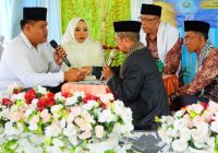 25 Pasangan Ikuti Nikah Massal Merajut Cinta di Tanah Laut