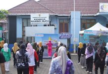 Semarak! Attack Instansi dari Yamaha Kalselteng di Kelurahan Banjarbaru Selatan
