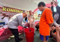 Narkotika Senilai Rp 1,6 Miliar Dimusnahkan Polresta Banjarmasin dari 47 Tersangka