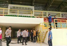 2 Catatan Ditpamobvit Polri untuk Dispora dan Dinas PUPR Kalsel Hasil Penilaian Stadion 17 Mei