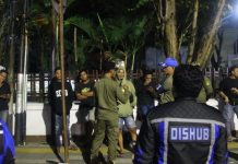 Ulah Nakal Sekelompok Remaja Berfoto di Bundaran A Hotel Diamankan Dishub Banjarmasin