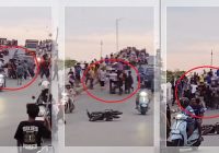 VIRAL! Keributan Heboh di Jembatan HKSN Banjarmasin, Anak Muda Nyaris Adu Fisik di Tengah Jalan Padat!