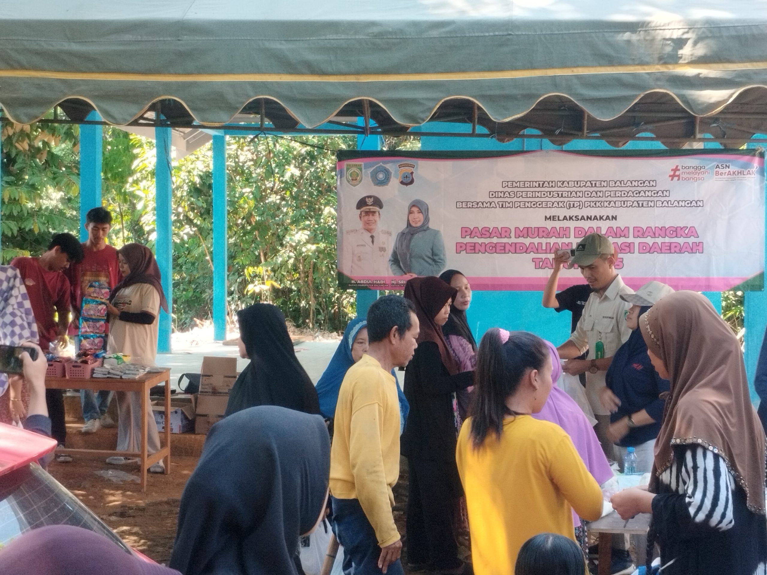 Pasar Murah Perdana Digelar di Desa Nungka