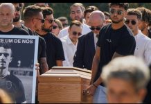 Momen Haru Pemakaman Diogo Jota & André Silva di Gondomar: Kehadiran Seleb Sepakbola Dunia