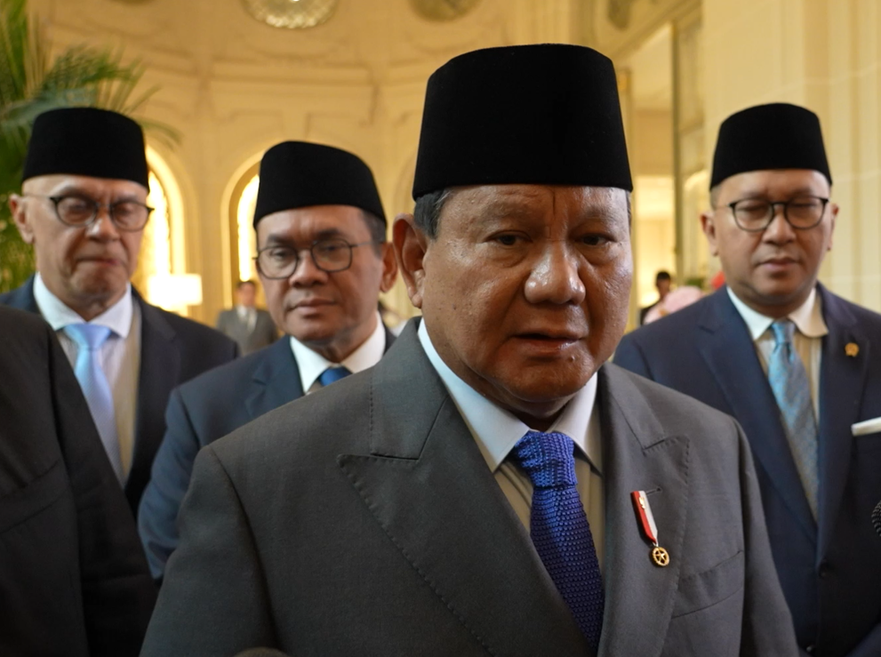 Prabowo di Brussels