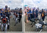 Robot Polisi Seharga Rp 3 Miliar Bikin Heboh! Netizen: Masih Pakai Remot, Buat Apa?