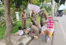 Modus Anak-Anak Jual Tisu di Trotoar Ditertibkan Sat Pol PP Banjarbaru