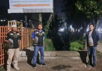 Sat Pol PP Banjarbaru Berjaga di Dekat Gerbang Pasar Ulin Raya, ini Sasarannya