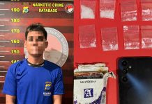 Jaringan Narkoba di Sumber Makmur Terbongkar, Barbuk 8 Paket Sabu