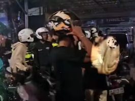 Asyik Jemping di Jalanan, Puluhan Pengendara di Banjarmasin Terkena Razia