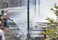 BREAKING NEWS Kebakaran di Batu Laki Kabupaten HSS