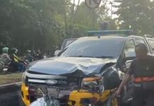 Identitas Korban Laka Tabrakan Sepeda Motor vs Mobil Polisi di Liang Anggang