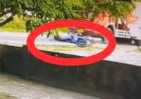 Viral Rekaman CCTV Laka Maut di Penajam, Pengendara Tewas Usai Salip Truk
