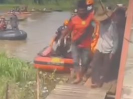 Korban Hilang di Sungai Desa Pabaungan Hilir Akhirnya Ditemukan