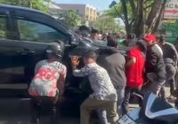 Diduga Korban Terlindas Mobil di Jalan Pramuka