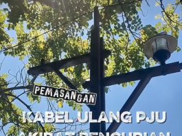 Lampu dan Kabel PJU di Siring Tendean Dicuri