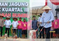 Tanah Bumbu Kompak Tanam Jagung Serentak! Polres & Pemkab Dukung Ketahanan Pangan Nasional