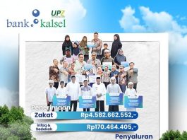 6.721 Mustahik Telah Terima Penyaluran Zakat, Infak dan Sedekah UPZ Bank Kalsel Selama 1 Januari-30 Juni 2025