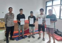 4 Pemabuk Terlibat Pesta Miras Terjaring Razia Polsek Banjarmasin Timur 