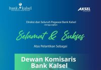Gubernur Lantik 4 Dewan Komisaris Bank Kalsel Periode 2025-2030