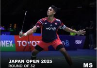 Alwi Farhan Tumbangkan Finalis All England, Lolos ke 16 Besar Japan Open 2025