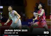 Tiga Wakil Indonesia Tembus Perempat Final Japan Open 2025