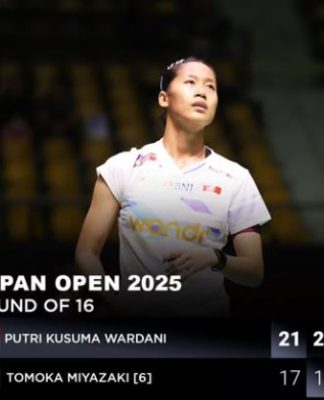 Putri KW Tumbangkan Unggulan Jepang, Lolos ke Perempat Final Japan Open 2025