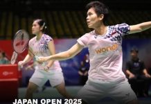 Lanny/Fadia Kejutkan Tuan Rumah, Libas Wakil Jepang dan Lolos ke Perempat Final