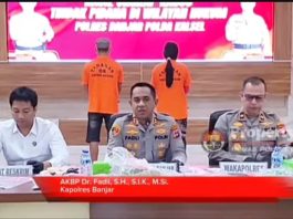 Amankan 2 Orang, Kapolres Banjar Ungkap Motif Istri Mutilasi Suami di Desa Paramasan Atas