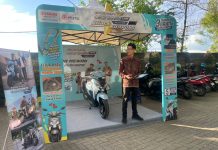 Gear Ultima 125 Hybrid Jajal Wilayah Perkampungan Banjarbaru, Yamaha Kalselteng Libatkan Warga di Aneka Kegiatan Seru