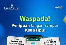 Cara Hindari Penipuan Digital Atasnamakan Bank Kalsel, Simak Tutorialnya