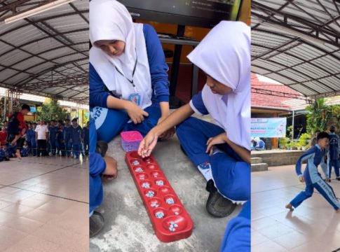 Peringati Hari Anak Nasional, SMPN 10 Gelar Lomba Permainan Tradisional Antar Siswa