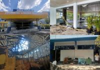 Penampakan Gedung Rektorat ULM Setelah Terbakar, Sebagian Besar Ruangan Ludes