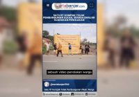 VIDEO - Satu RT Kompak Tolak Pembangunan Alkah, Warga Banjar Suarakan Penolakan