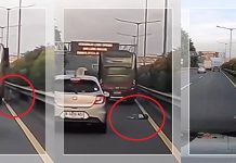 Anak Jatuh dari Bus "Mabes AD" di Tol JOR! Aksi Heroik Pengemudi Selamatkan Nyawa Bocah