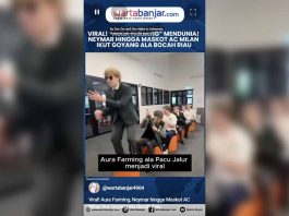 VIDEO - Viral! Aura Farming, Neymar hingga Maskot AC Milan Ikut Goyang ala Bocah Riau
