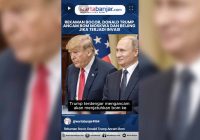 VIDEO - Rekaman Bocor, Donald Trump Ancam Bom Moskwa dan Beijing Jika Terjadi Invasi