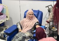 Aksi Kemanusiaan TP PKK dan KNPI HST Bikin Haru! Donor Darah & Kunjungi Pasien Bibir Sumbing