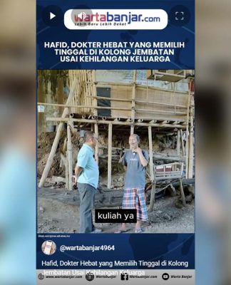 VIDEO - Hafid, Dokter Hebat yang Memilih Tinggal di Kolong Jembatan Usai Kehilangan Keluarga