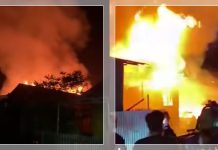 GEGER API DI HANDIL BAKTI! Relawan Damkar Bertarung Hebat di Komplek Kenaungan Jaya