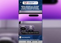 VIDEO - Meski Brand AS, iPhone Tetap Kena Bea Masuk karena Dirakit di China