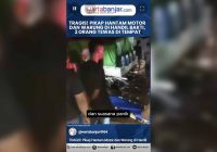 VIDEO - TRAGIS! Pikap Hantam Motor dan Warung di Handil Bakti, 2 Orang Tewas di Tempat