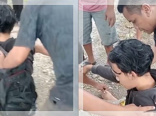 Korban Kecelakaan di Simpang Jagung Banjarmasin Terlihat Linglung, Warganet: "Mungkin Lagi Banyak Pikiran?"