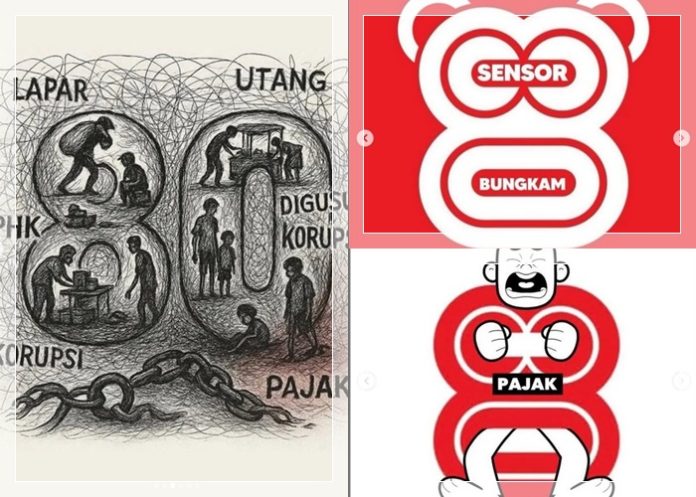 Logo HUT RI ke-80 Jadi Bahan Parodi! Netizen: “Amplop Kondangan Aja Dipajakin!”