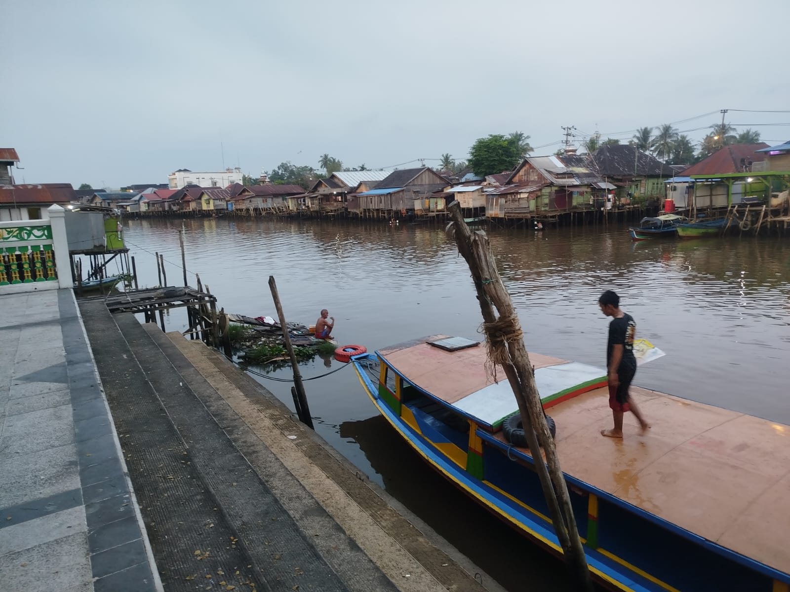 lokasi sungai Kuin yang diduga penampakan anak buaya1